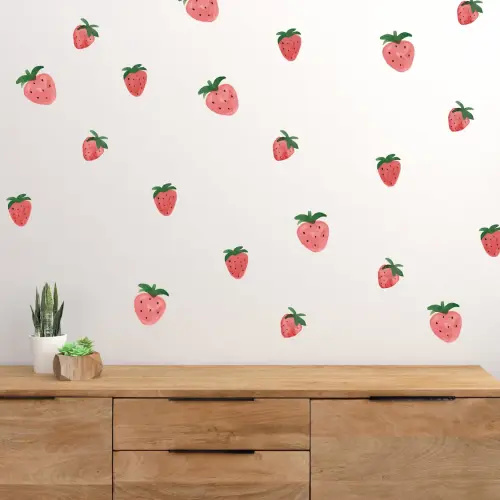 Strawberry Wall Decals by Wallery – Project Nursery
