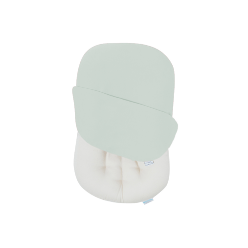 Snuggle Me Organic Infant Lounger + Cover Bundle Sage