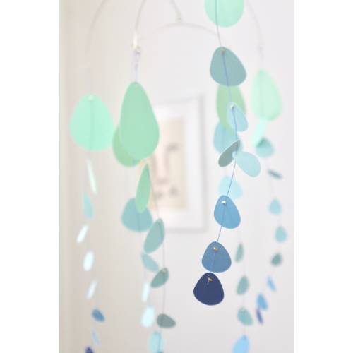 Mint & Blue Eucalyptus Kinetic Mobile