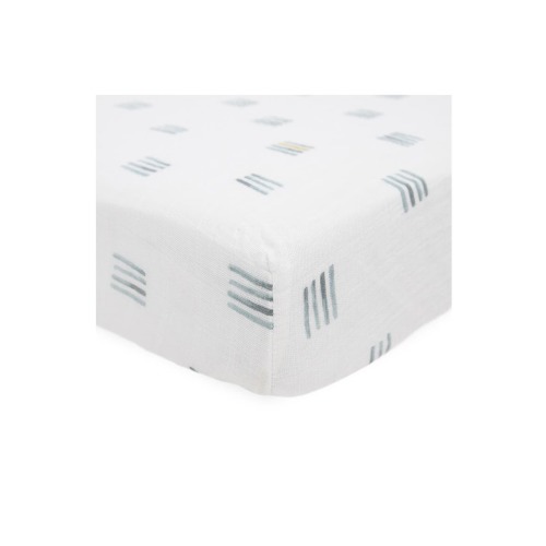 Cotton Muslin Crib Sheet, One Size