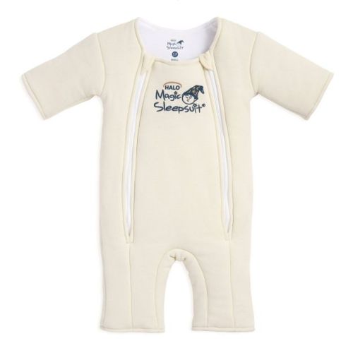 Baby Merlin's Magic Sleepsuit Swaddle Wrap Transition Product - 3-6 Months - Off White