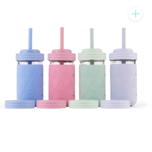 12oz Glass Mason Jar Drinking Tumblers + Food Storage