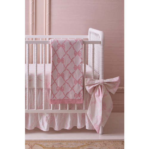 Bow Throw Blanket - Luxury Home Decor | LoveShackFancy