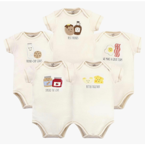 Touched by Nature Unisex Baby Organic Cotton Bodysuits