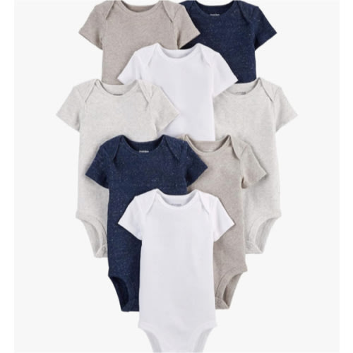 Simple Joys by Carter's Baby 8-Pack Short-Sleeve Bodysuit