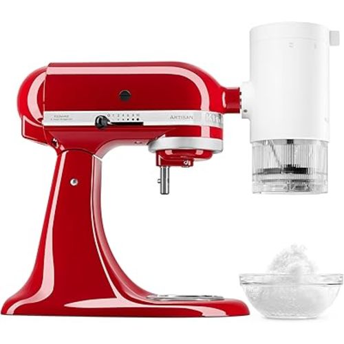 KitchenAid Shave Ice Attachment, KSMSIA, White, 4 Molds