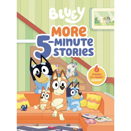 Bluey: More 5-Minute Stories, Hardcover
