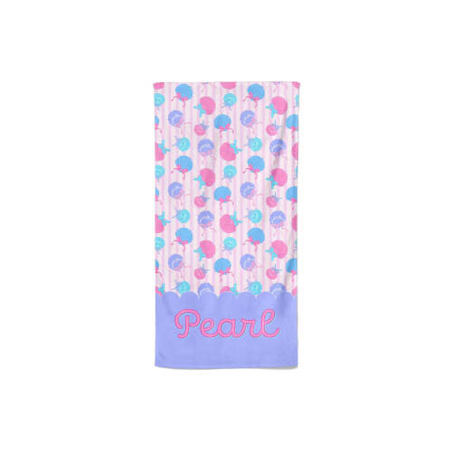 Seaside Sweetie Personalized Kids Beach Towel