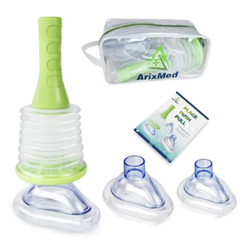 Choking Rescue Device, Portable Airway Suction Device for Children and Adults, First Aid Kit for Kids and Adults - Travel Kit