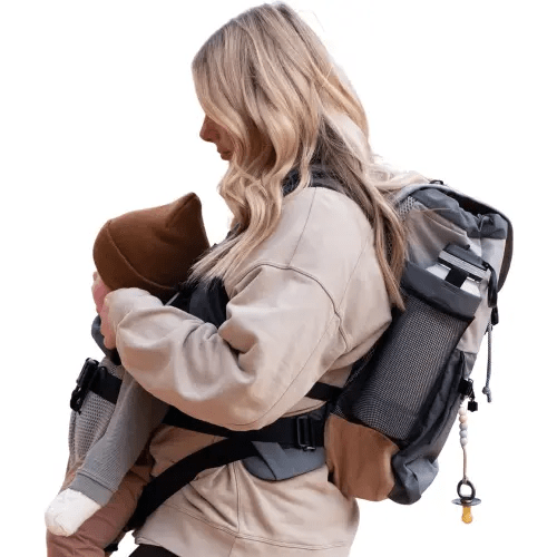 Adventure Pack: 40L Backpack and Baby Carrier Designed for Active Parents - Great for Hiking, Travel, Outdoors, and Everyday Use - Hip-Healthy Certified and Lightweight