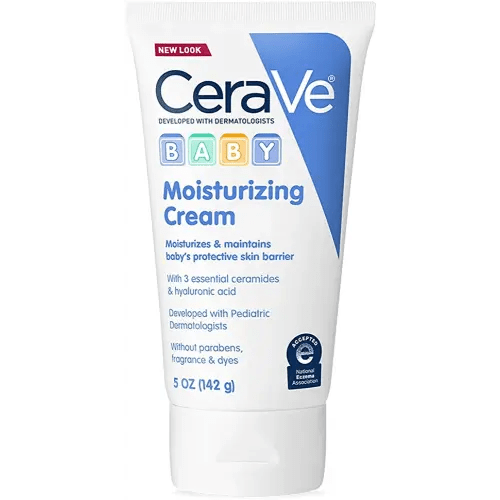 CeraVe Baby Cream | Gentle Moisturizing Cream with Hyaluronic Acid | Paraben, Phthalate, & Fragrance Free | 5 Ounce