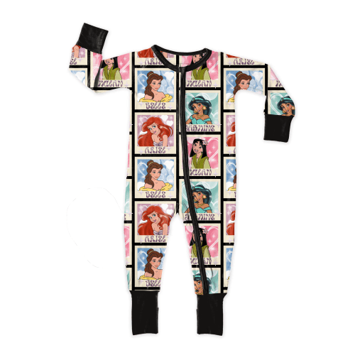 Princess Portraits Zipper Sleeper *RTS* – Six Southern Babes
