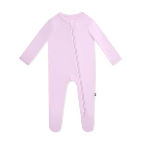 Zippered Footie in Thistle