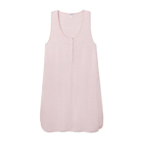 English Rose Stripe Maternity Tank Gown | M