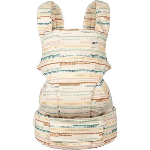 Baby Tula Explore Cotton Baby Carrier 7 – 45 lb, Adjustable Newborn to Toddler Carrier, Multiple Ergonomic Positions Front and Back, Soft and Supportive – Explore, Geode Hemp