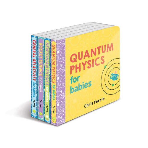Baby University Four-Book Set (Quantum Physics, Rocket Science, General Relativity, Newtonian Physics)