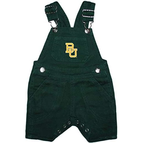 Creative Knitwear Baylor University Baby and Toddler Short Leg Overalls