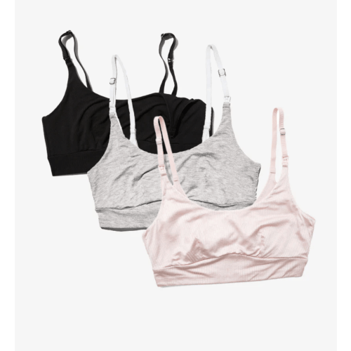 Everything Bra 3-Pack | Soft, Stretchy Maternity & Nursing Bras by Bodily