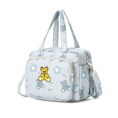 1pc Ins-Style Mommy Bag, Minimalist Handbag & Shoulder Bag, Fashion Embroidered Diaper Bag For Mothers To Go Out | SHEIN USA