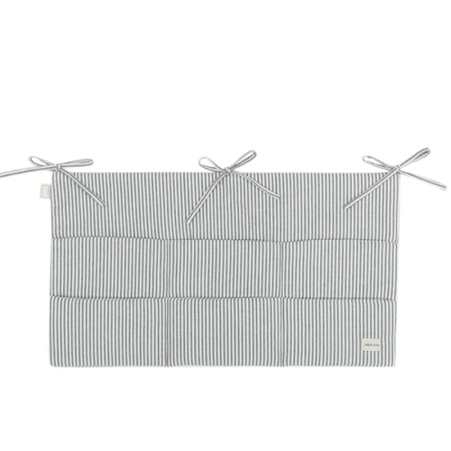 Crib Organizer Denim Stripes · Minicoton