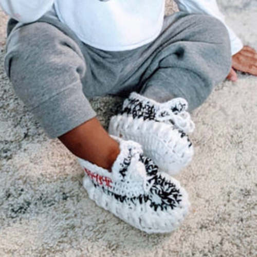 Baby Crochet Yzy V2 Zebra – ItzzyBitzzy