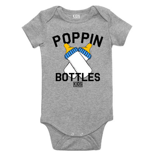 Poppin Bottles Infant One Piece Bodysuit By Kids Streetwear