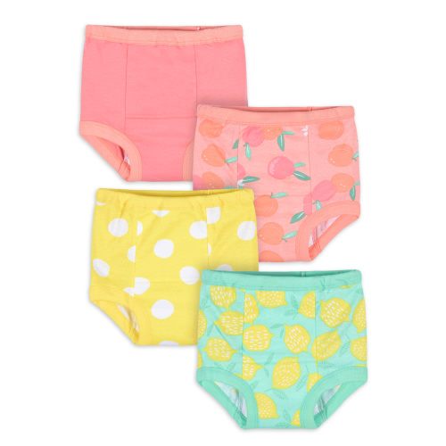 Gerber Toddler Neutral Training Pants, 4-Pack, Sizes 2T-3T