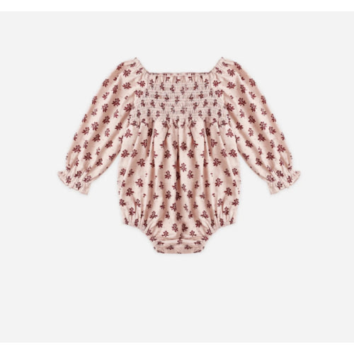 Cora Romper || Blush Fleur – Rylee + Cru