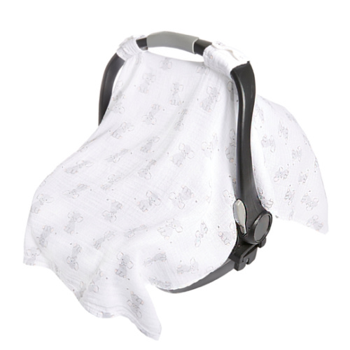 Safari Babes Muslin Car Seat Cover | aden + anais