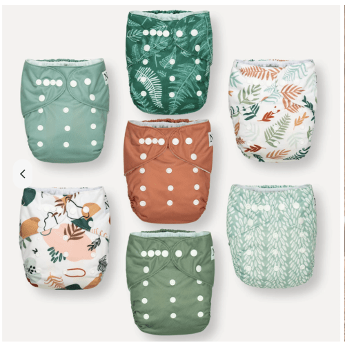 Cloth Diapers 7-Pack (Oasis)