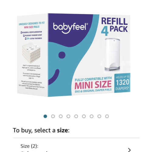 Amazon.com: Babyfeel: Diaper Pail Refills