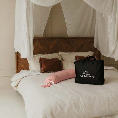 Cuddobaby Pregnancy Pillow | Pink - Growing With Baby