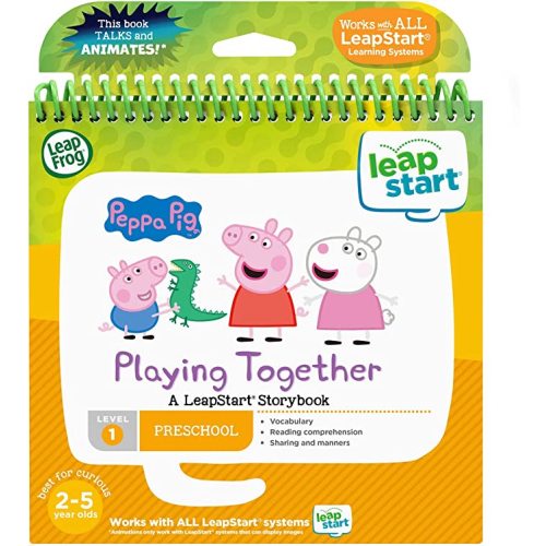 LeapFrog Leapstart 3D Peppa Pig Playing Together Book, Level 1