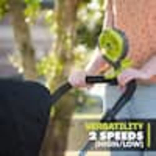 RYOBI Misting Clamp Fan Kit with USB Lithium 2Ah Battery and Charging Cable FVF55K