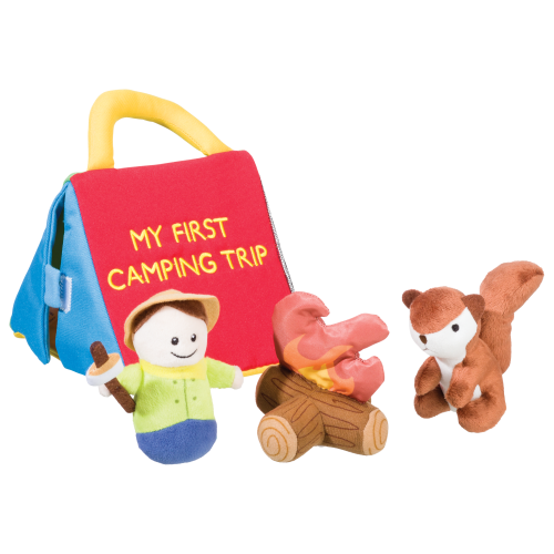 Bass Pro Shops My First Camping Trip Interactive Plush Playset for Babies