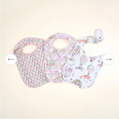 Circus Multi Baby Bib Set | Seraphina