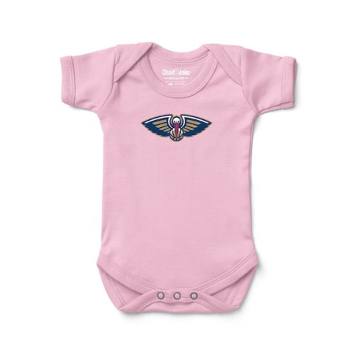 New Orleans Pelicans Chad & Jake Newborn & Infant Primary Logo Bodysuit - Pink