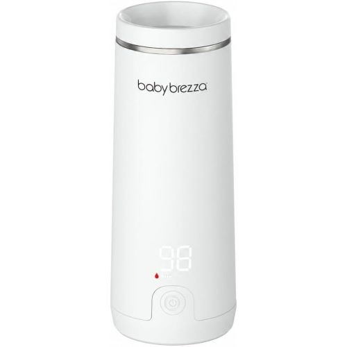 Baby Brezza Portable Baby Bottle Warmer - Breastmilk + Formula Safe, White