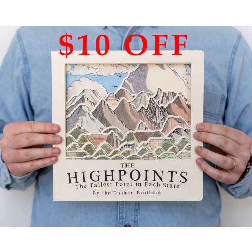 Highpoints Book – Lord of Maps