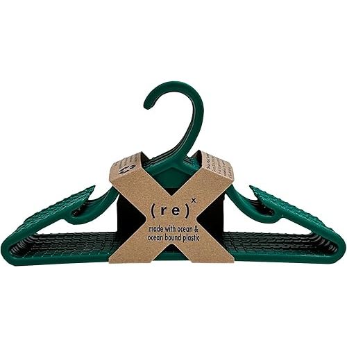 100% Recylced Ocean and Ocean Bound Sustainable Infant/Kids Hanger (Green)