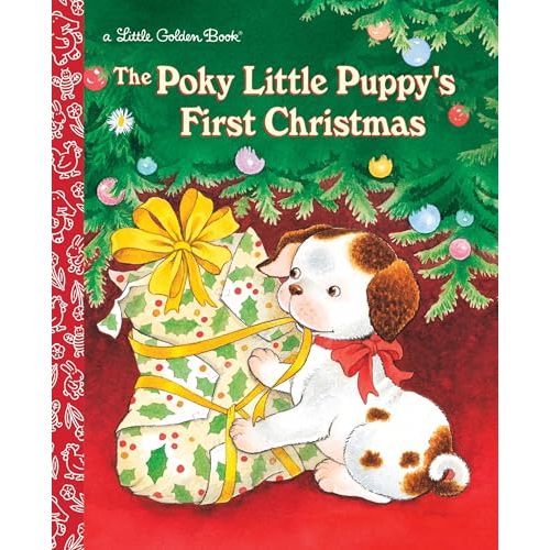 The Poky Little Puppy's First Christmas (Little Golden Book)