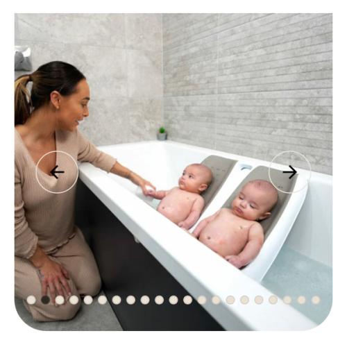 Twin Bath: Safe and Convenient Bathing Solution for Twins – bumble beez