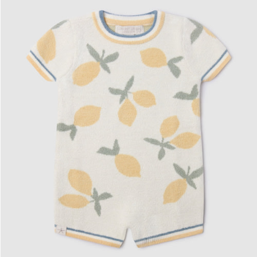 CozyChic Ultra Lite® Baby Lemon Onesie | Barefoot Dreams®