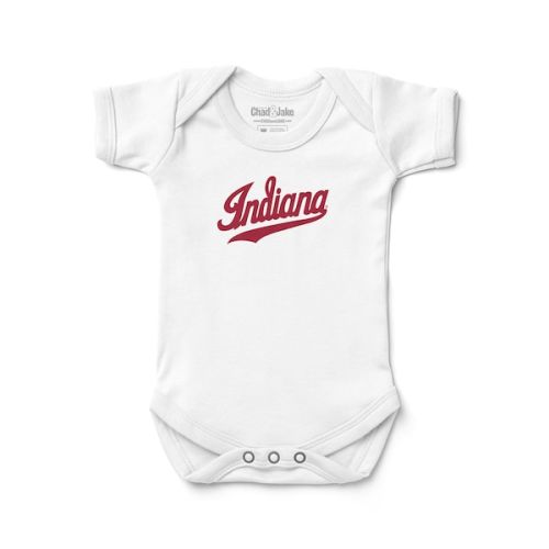 Indiana Hoosiers Chad & Jake Newborn & Infant Bodysuit - White
