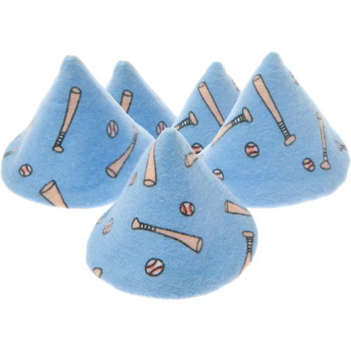 Beba Bean Pee-Pee Teepee Cellophane Bag, 5 Pieces, Baseball