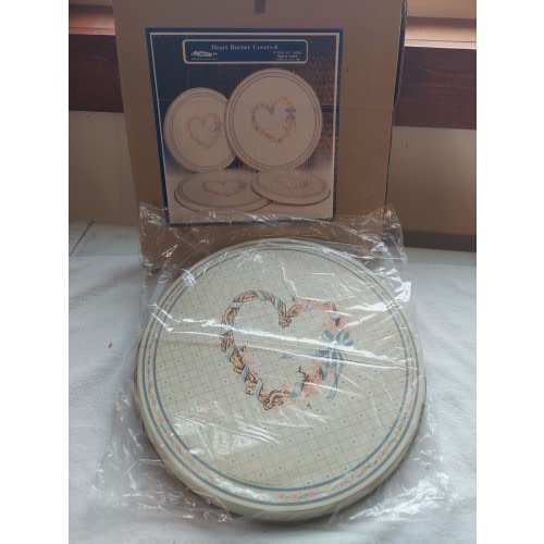 Vintage House Of Lloyd Inc Heart Burner Covers 1989 #260062 NOS