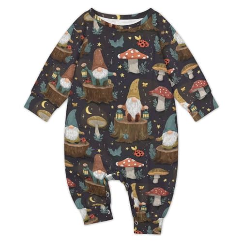 Newborn Baby Romper Clothing Cute Infant Long Sleeve Clothes Jumpsuit Playsuit One Piece Outfit for Boy Girl