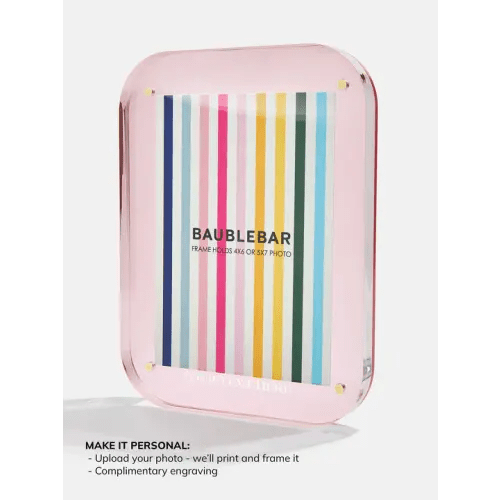 Picture Perfect Vertical Acrylic Frame - Rectangle Shape