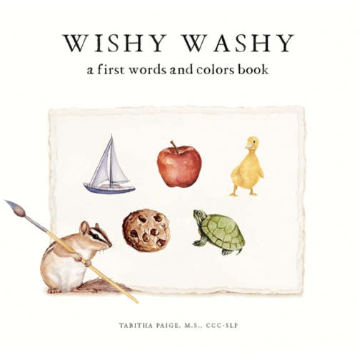 Wishy Washy - A First Words + Colors Book - Tabitha Paige