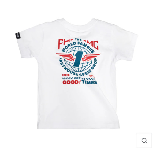 Renown Toddler Tee - White